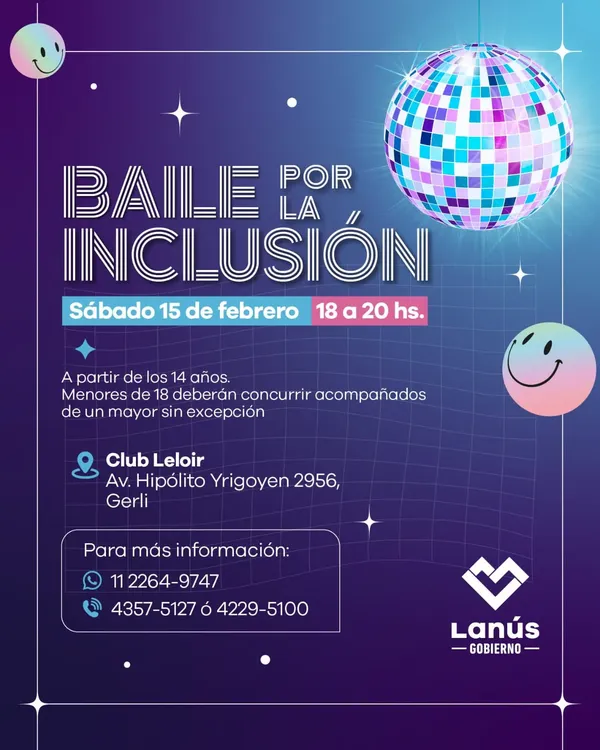 Nuevo Baile por la Inclusión en Lanús Oeste_1