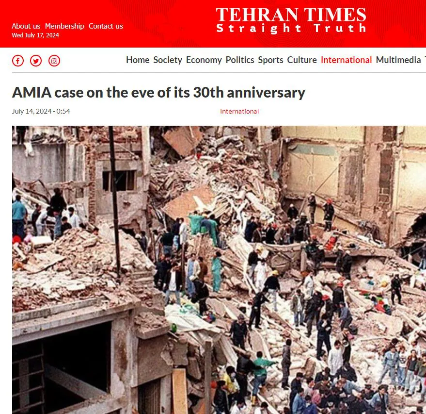 Irán amenazó a la Argentina